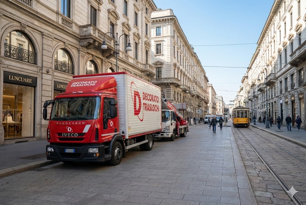 Traslochi via Alessandro Manzoni Milano