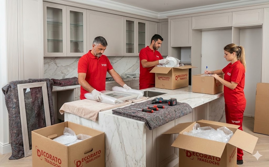 Team professionale Traslochi Milano by Decorato - trasloco appartamento Milano
